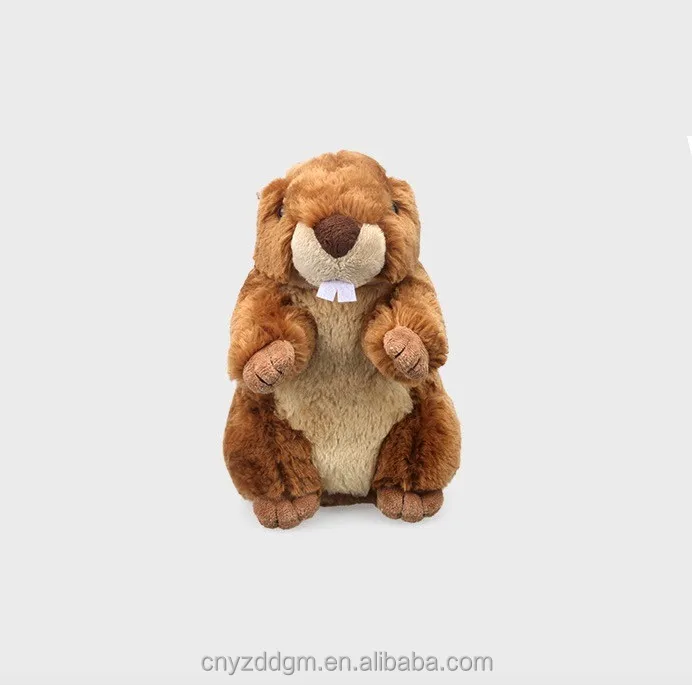 Factory Direct Cute Soft Groundhog Plush Stuffed Animal Marmot