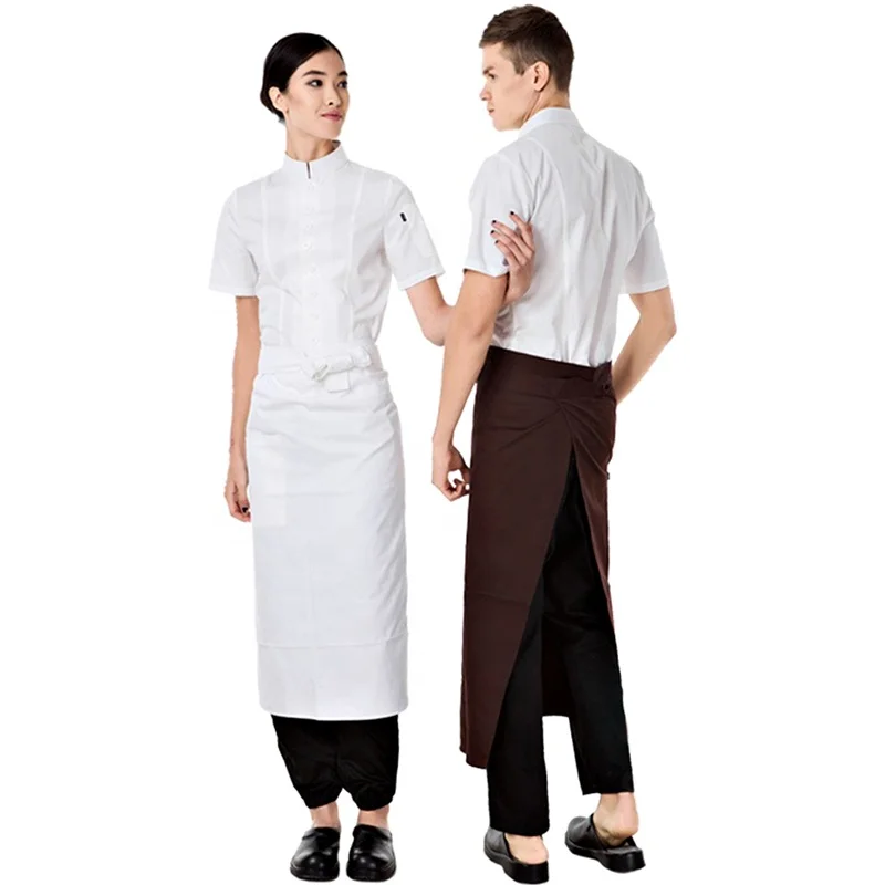 Профессиональная униформа для отелей от производителя шеф-повара белого цвета ресторанов и