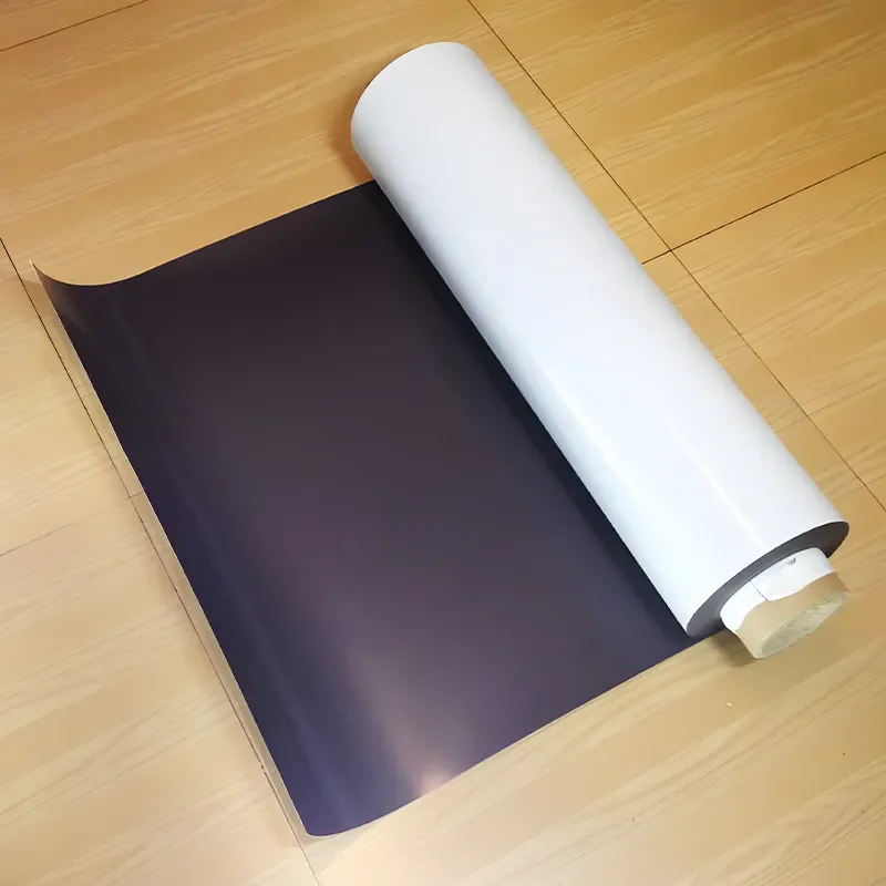 Xinhongchang N52 Neodymium Magnet Disc Strong Soft Flexible Adhesive Super Magnetic Materials A5 Soft Rubber Magnetic Sheets