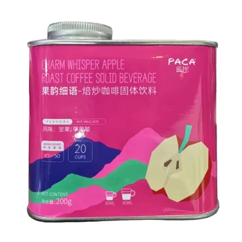 PACA CHARM WHISPER APPLE ROAST COFFEE SOLID BEVERAGE 200g*20 CANS/PIECE