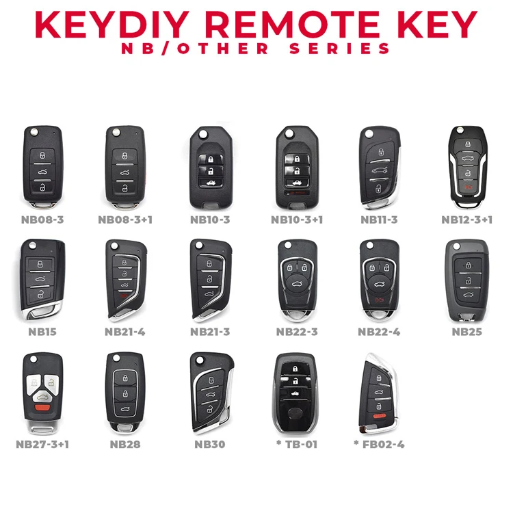 K-EYDIY Remote-Keyless-Go - Universal Car Key Solutions