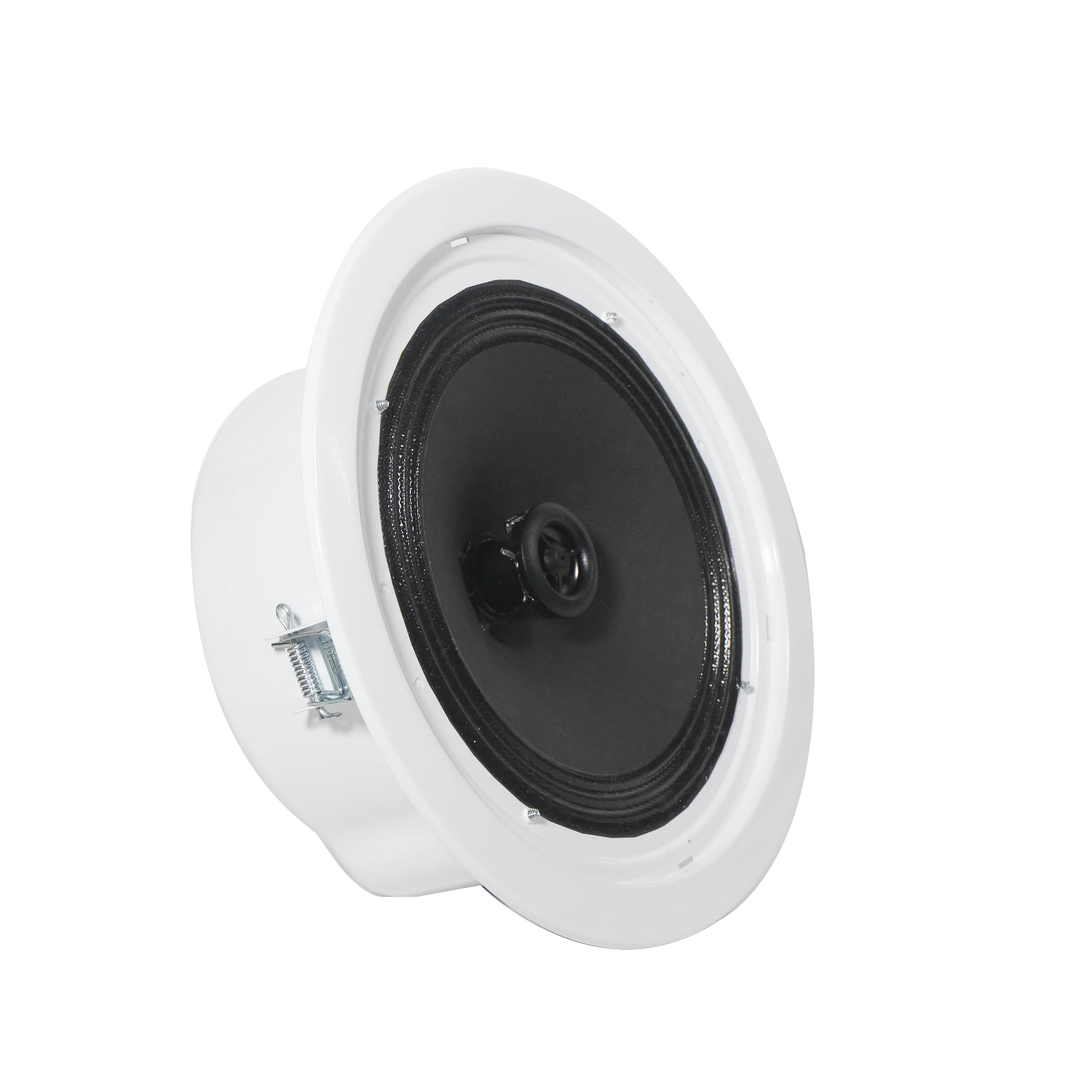 IP Network Roof Ceiling Speaker 8 Inch SIP Network Interface POE Ceiling Loudspeaker 30W Metal RJ45 Active 60W Venom Speaker