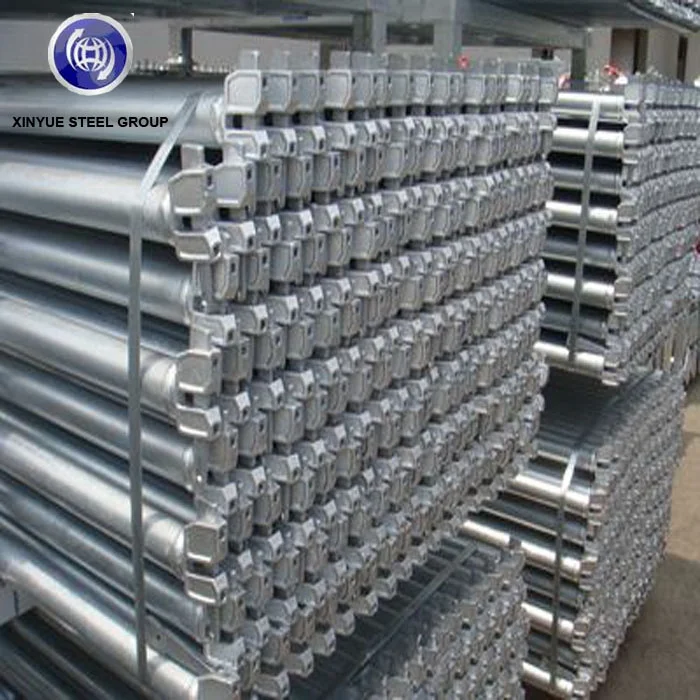 BS1387 2 hot dip galvanized steel round pipe structural gi scaffolding steel pipe by Tianjin manufacture