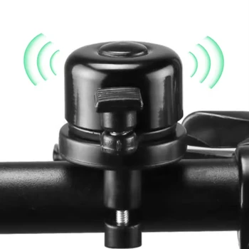 GPS Bicycle Anti-Theft Bell Sleeve Find My Built-in GPS Tracker with GPRS Positioning Metal Material