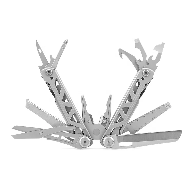 New Design 16 In 1 Stainless Steel Foldable Multitools Edc Knife Multi