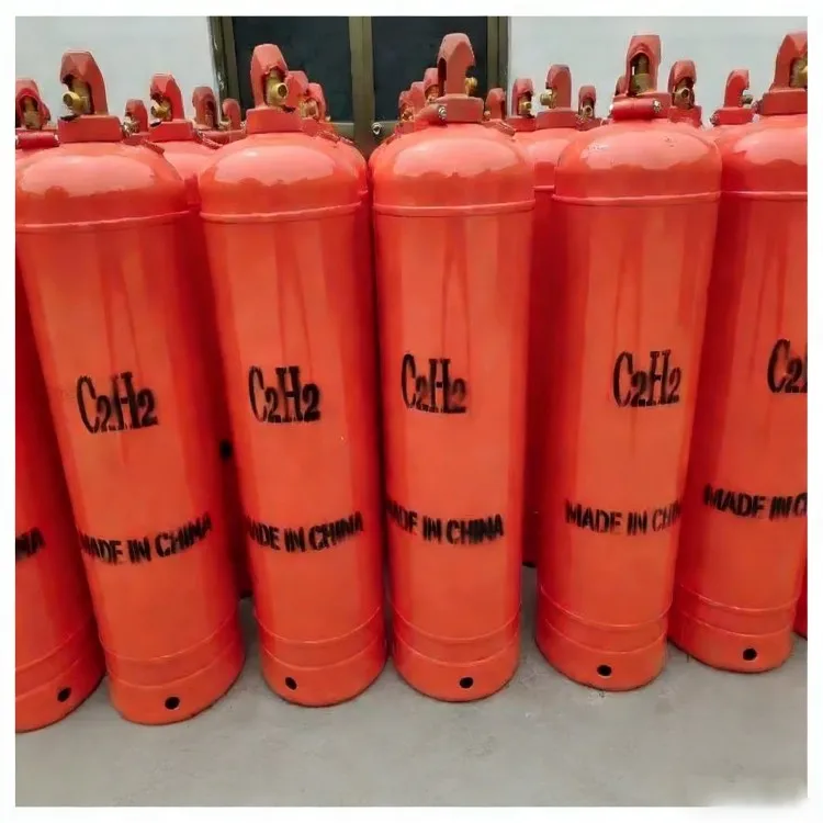 Industriyal na High-Pressure na 10-Litro na Walang Laman na Silindro para sa Gas na Acetylene, Presyo