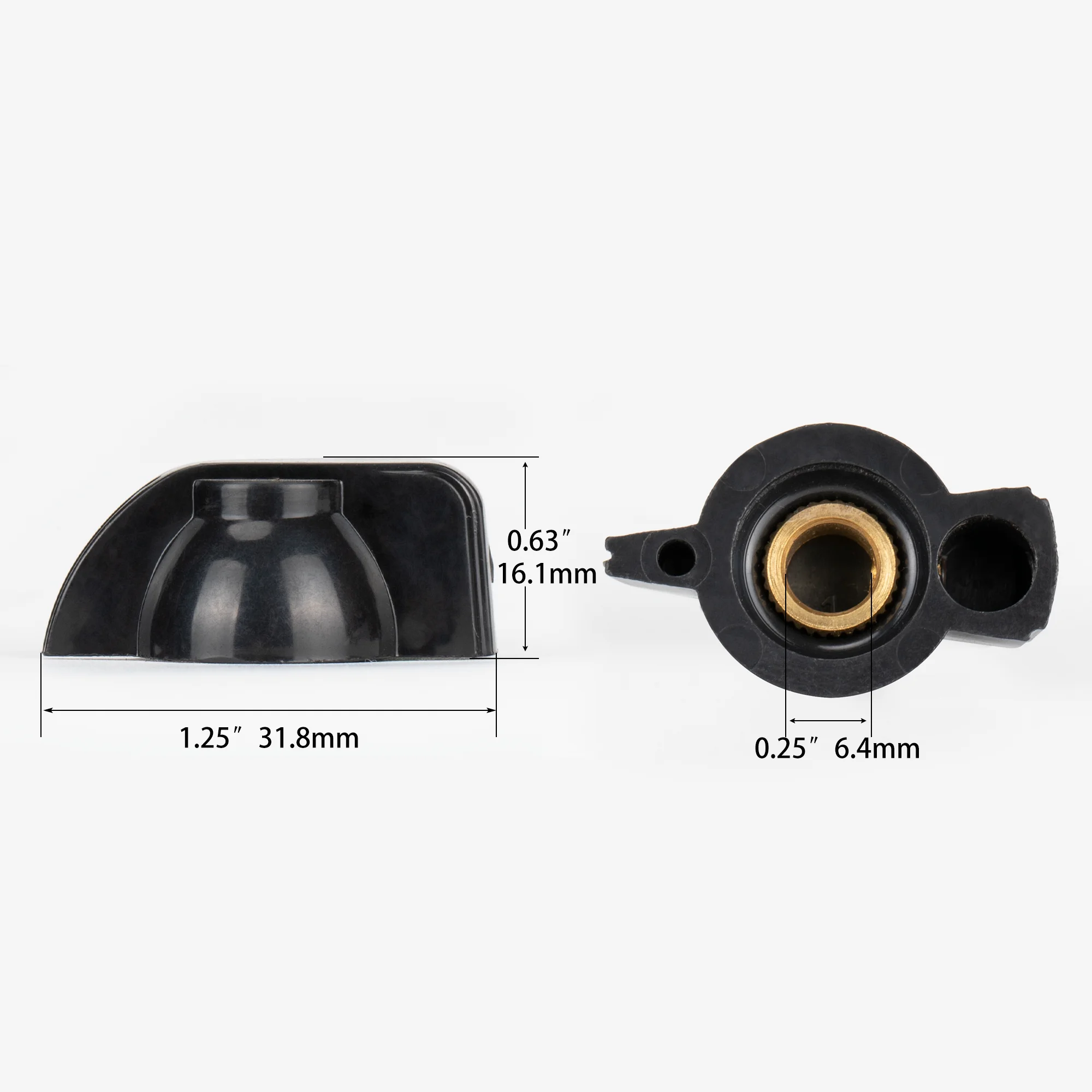 Lot De 2 Boutons Rotatifs De Contrôle Du Volume En Alliage D'aluminium