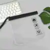 colorful Black square printing