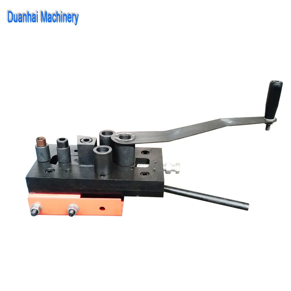 Small Manual Wrought Iron Angle Circle Arc Bending Machine Manual Scroll Bending Machine