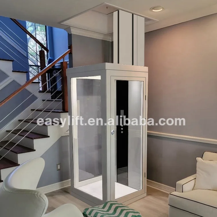 Low Cost Residential Lift Elevator  Customizable Home Lift Platform Elevator Glass Sightseeing Elevator Lift