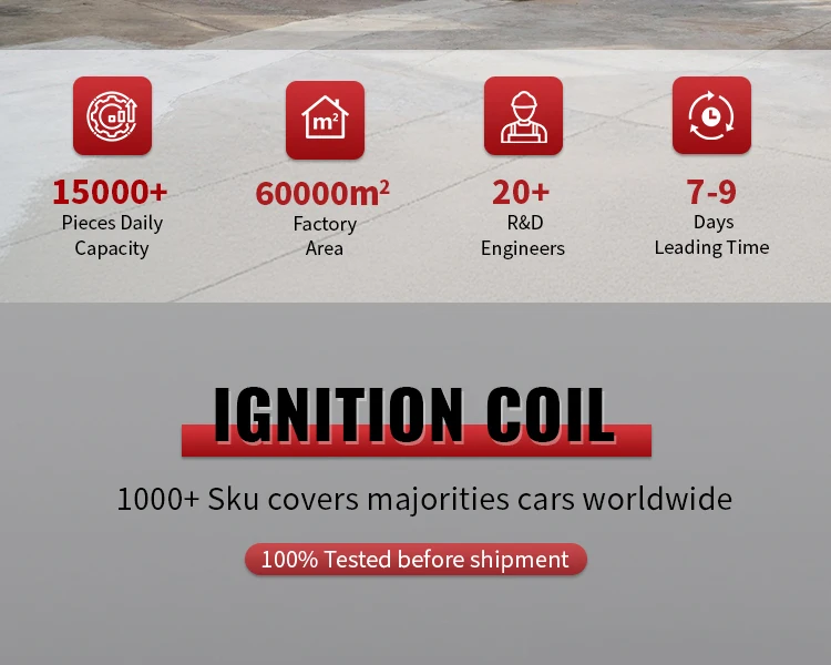 In Stock Factory Popular Desiqn Ignition Coils OEM 90919 C2007 90919C2007 90919-C2007 for TOYOTA Ignition Coil Auto Parts details