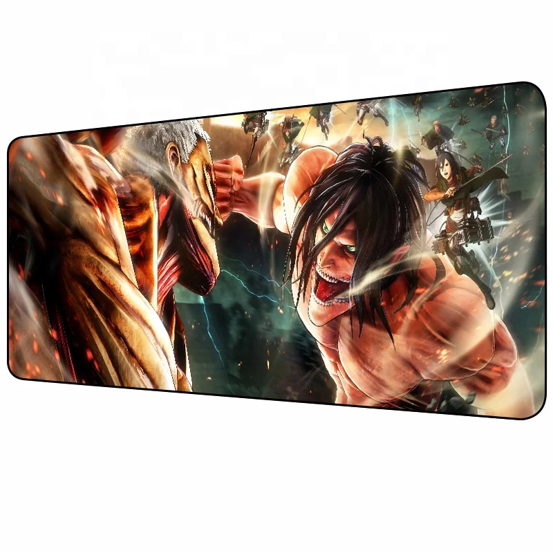 attack on titan mouse pad