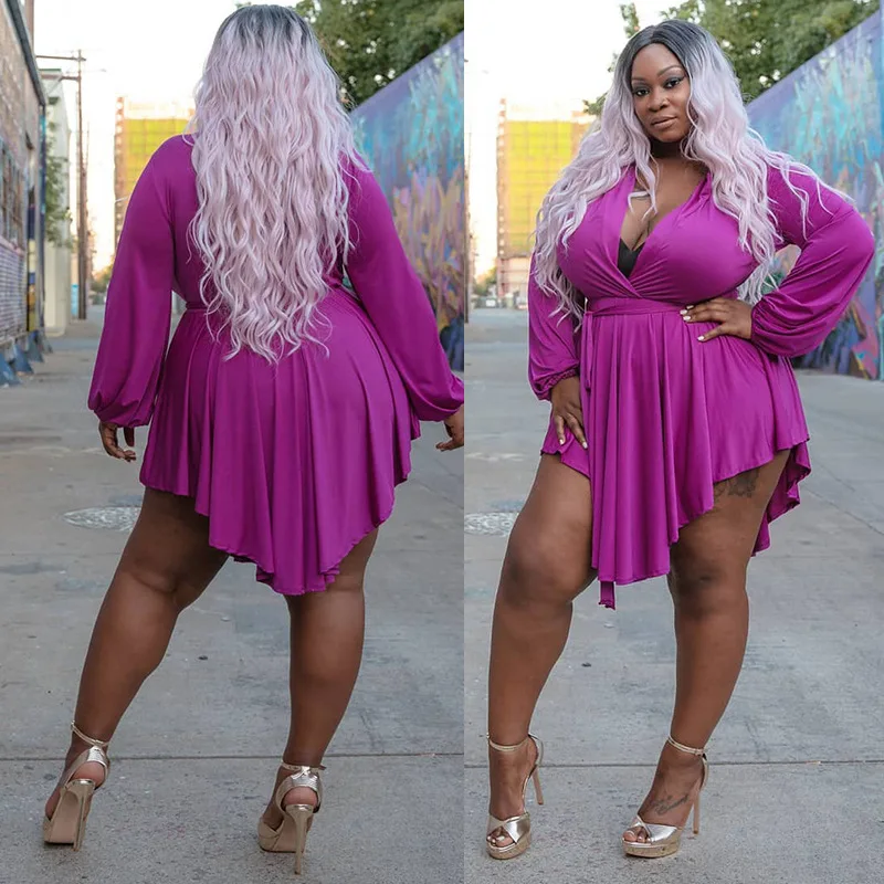 2021 Summer New Product Plus Size Women's Clothing Irregular