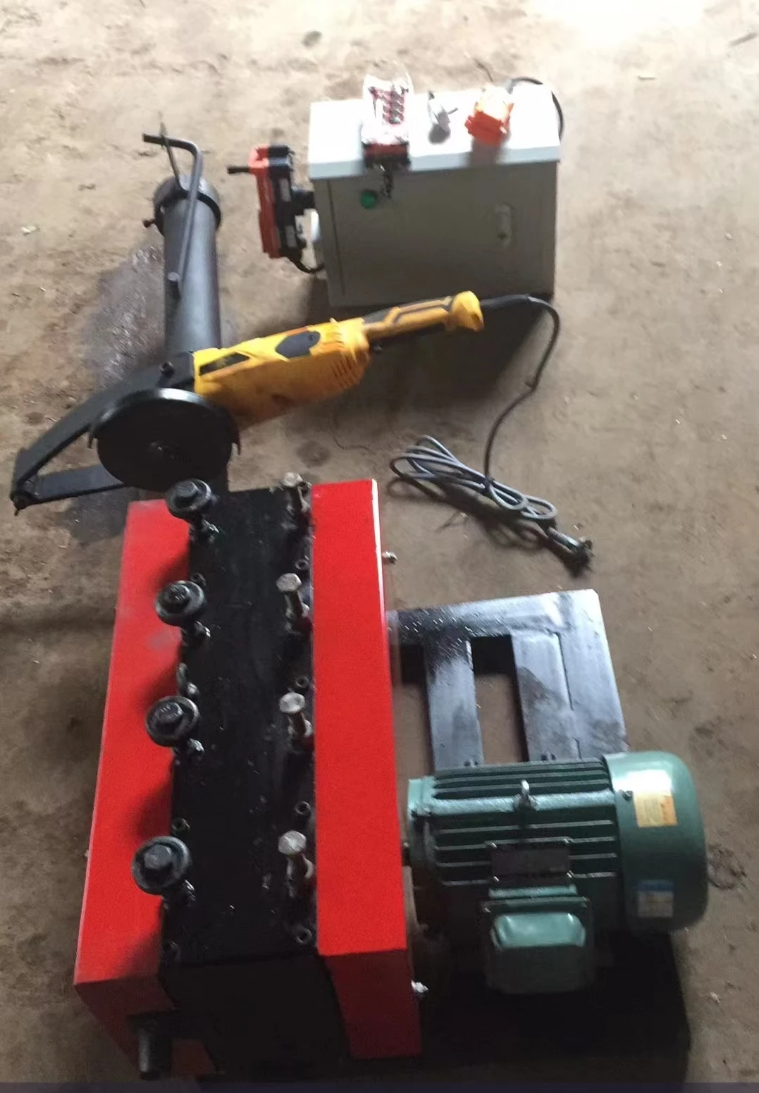 Prestressed Machine Electric Threading Machine for Sending Strand Pc Strand Pusher