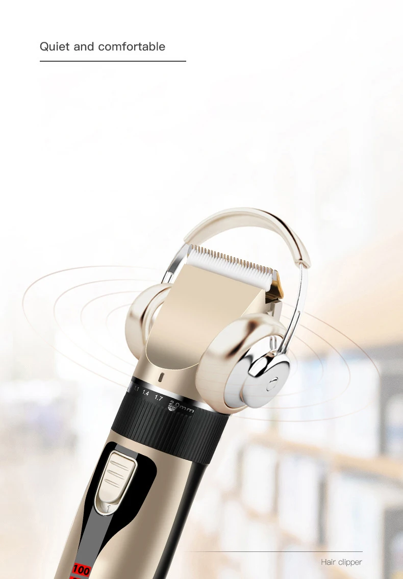 Europe Best Selling Professional Barber Electric Cordless Body Hair