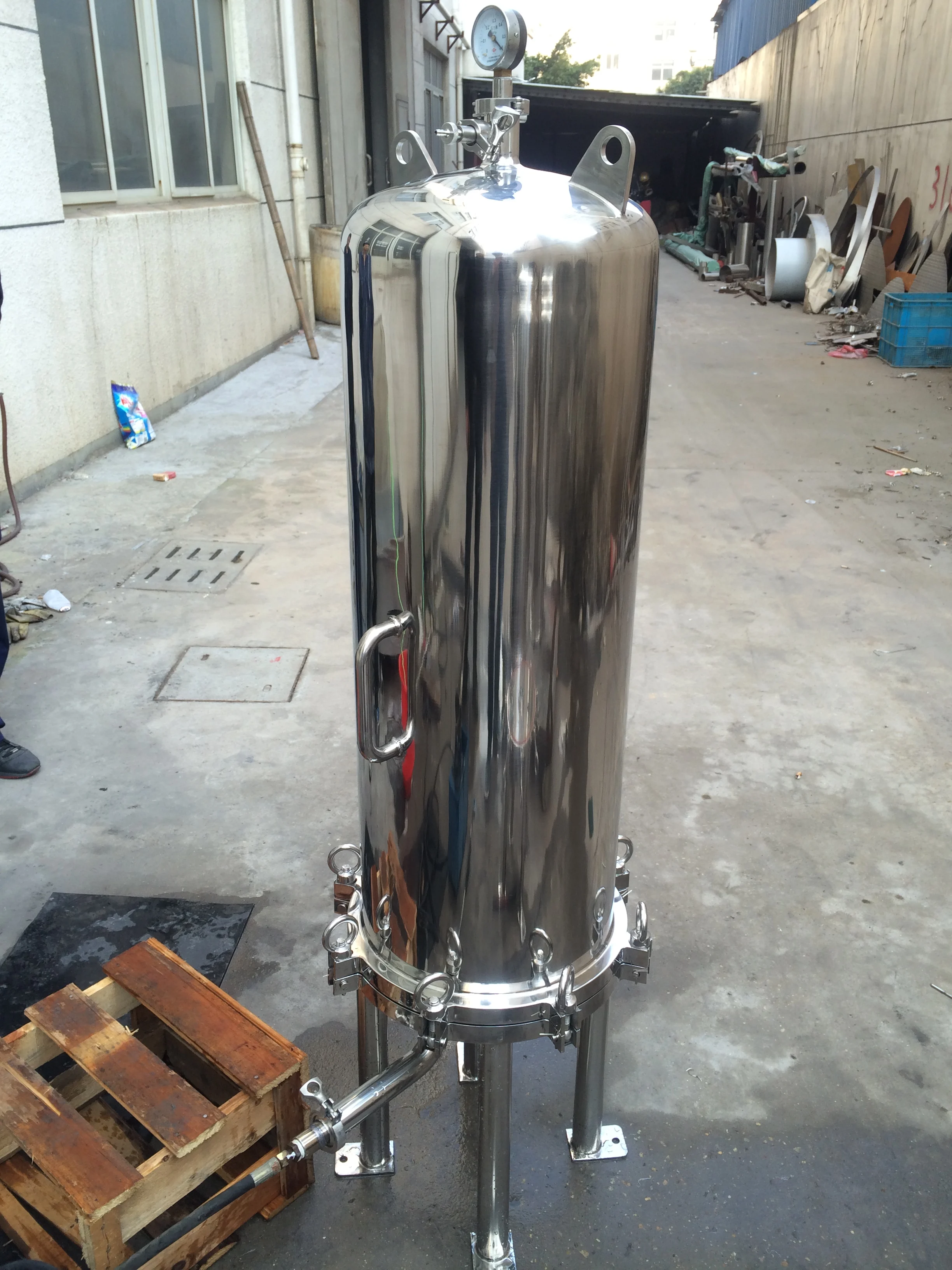 
 Мембрана фильтра сердечника из нержавеющей стали для напитков, молока, вина, пива, картридж 10 дюймов, корпус фильтра  