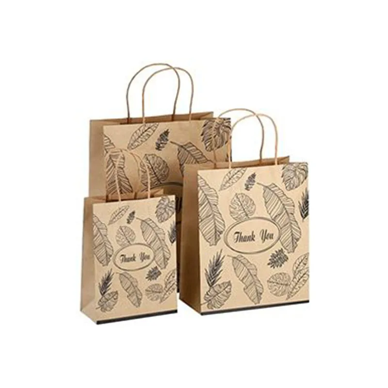 Luxury Paper bag Custom Logo Printed Eco Kraft Paper Cloth Garment Perfume Packaging Gift Shopping Bag With Rope Handle