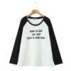Letter Print T-shirt