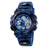 6 Camouflage color - deep blue