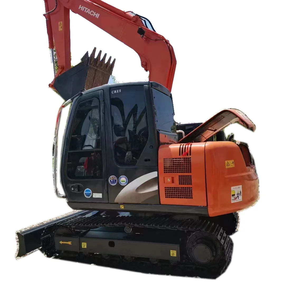 Excavadora de Cadenas Hitachi ZAXIS 70 Usada, Certificada CE EMC