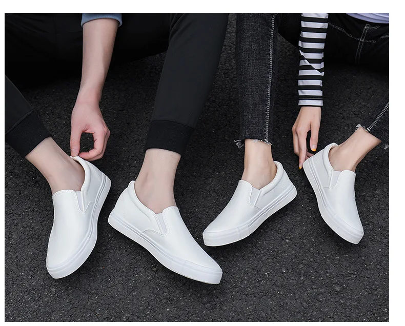 2024 New Arrivals Men's Casual Leather Shoes Custom logo Shoes for Men