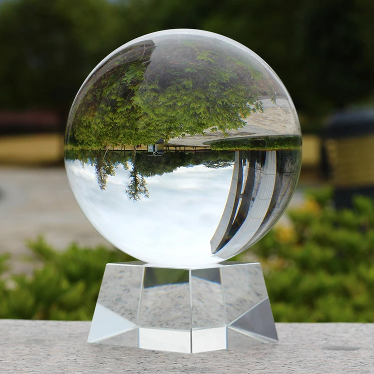 China Wholesale Cheap Largest Dia150mm Gifts Custom Blank Glass K9 Crystal Ball