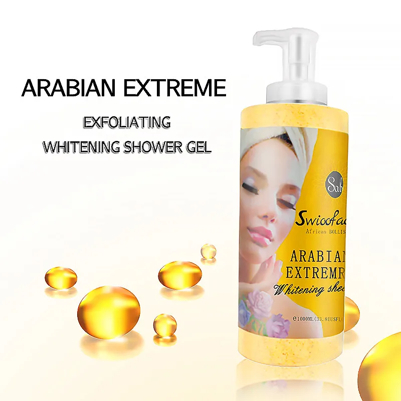 
Частная этикетка Отшелушивающий гель для душа 1000 мл для мужчин и женщин 