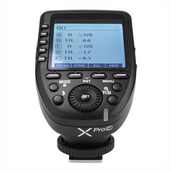 Godox Xpro-C E-TTL II Flash Trigger Transmitter 2.4G Wireless X System for Godox Outdoor and Studio Flashes detail image