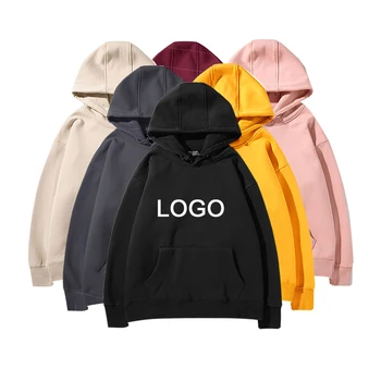 Custom Print logo Oversize Drop Shoulder Printed Graphic Hoodie for Men