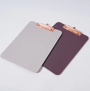 A4 Folder Board PP Plate Clamps PP Clip Clip Waterproof and Stain Resistant Customizable Patterns Plastic Plate Clamps