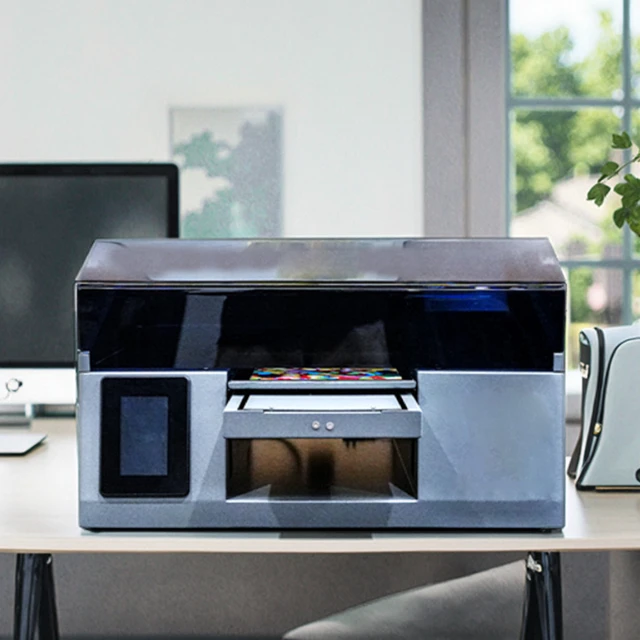 A1 A3 A4 UV DTF Printer Inkjet Desktop 6 Flatbed LED UV Machine for Digital Phone Cases/Cups Automatic XP600 Print Head New
