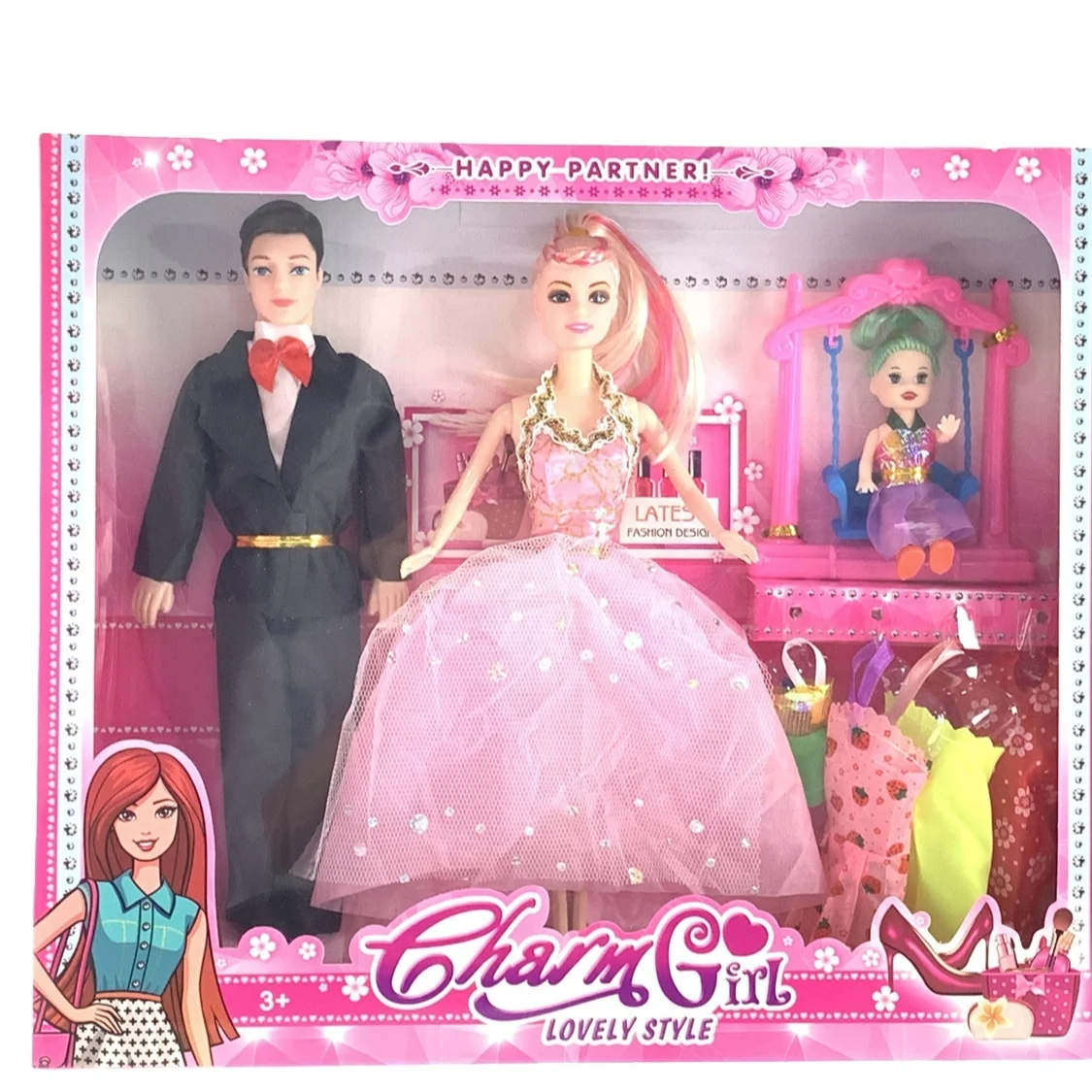 Лидер продаж 2023 оптовая продажа свадебные куклы для девочек игрушки подарок детей Подарочная коробка