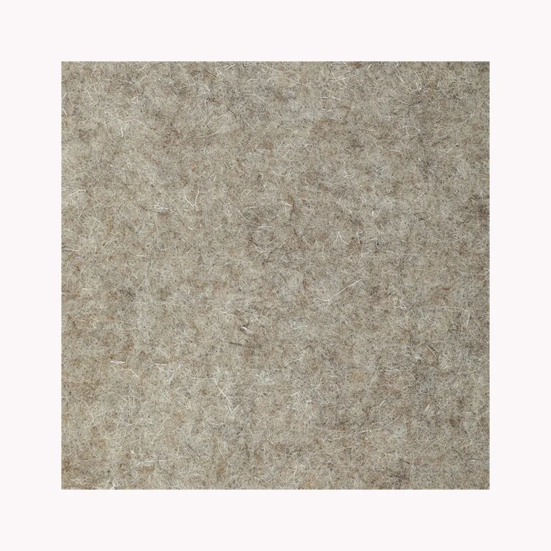 Натуральный цвет иглопробивной 100% шерстяной войлок для матраса и промышленности высококачественный шерстяной войлок для термического