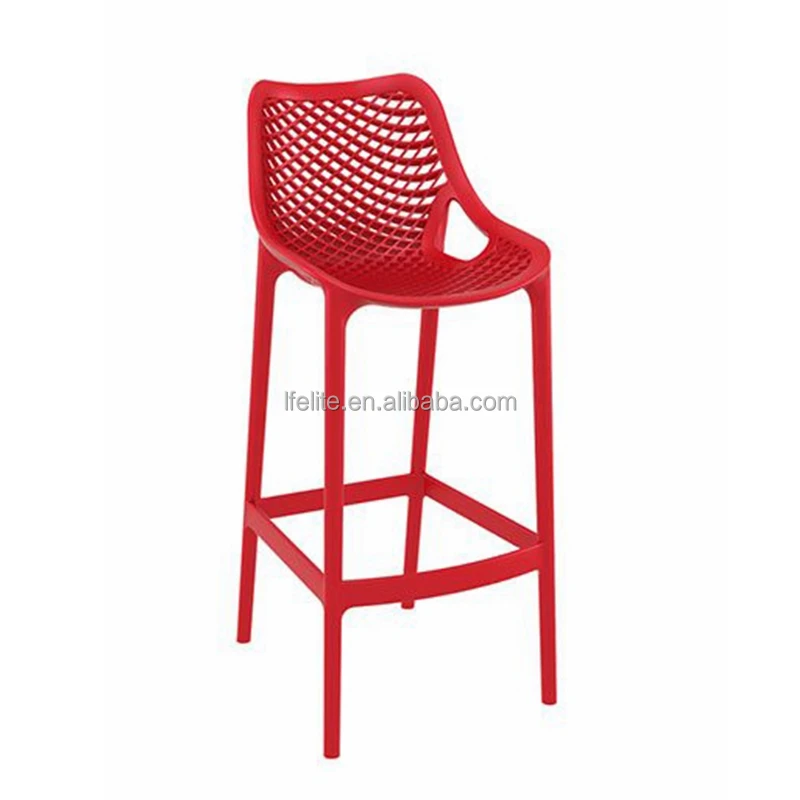 Plastic barstool