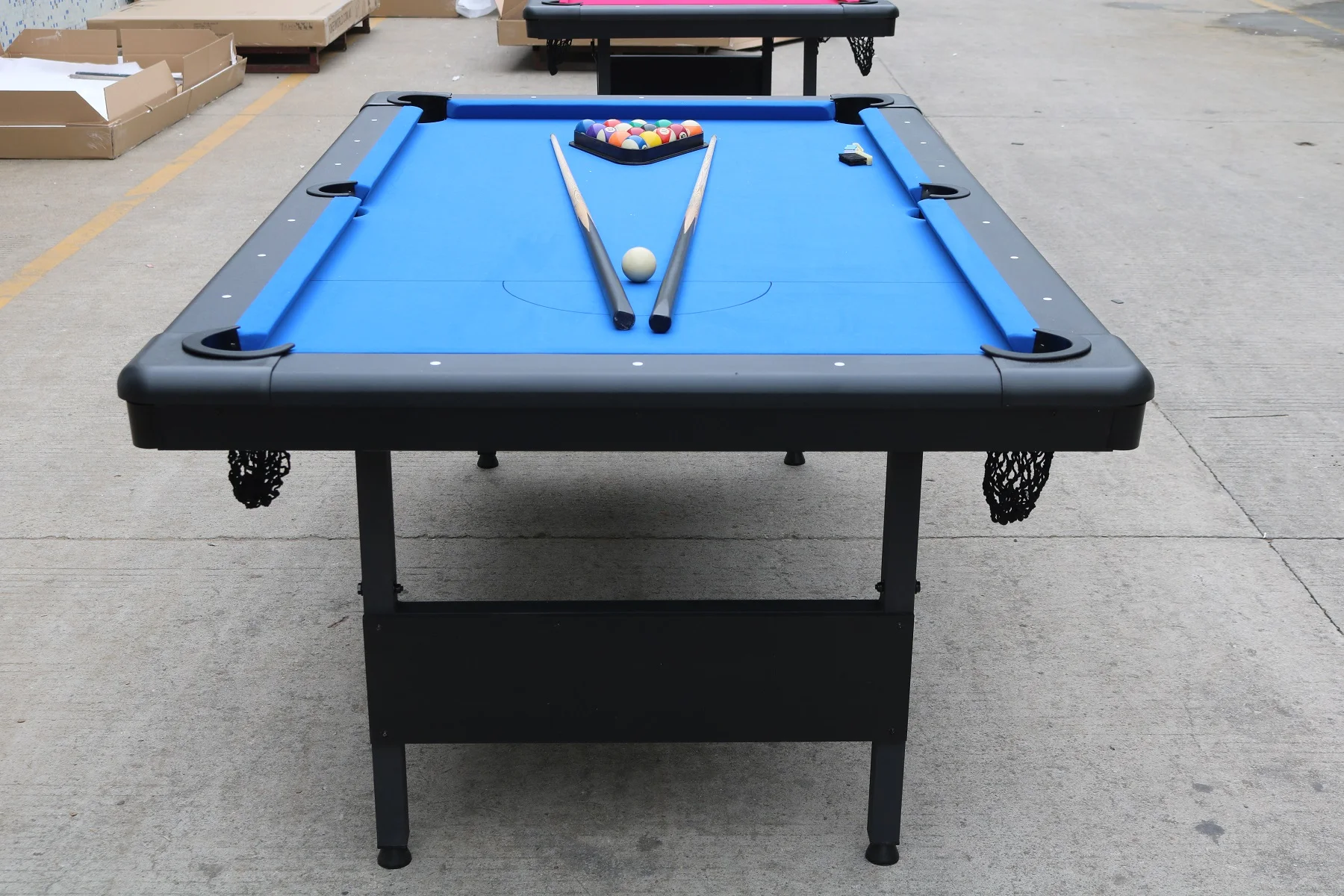 7ft Billiard Table Snooker Pool Table 2023 New Design Fold Leg Table