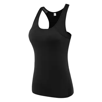 Top sale breathable active wear fitness yoga tank tops workout running women gym sport vest sleeveless tight tops wholesale