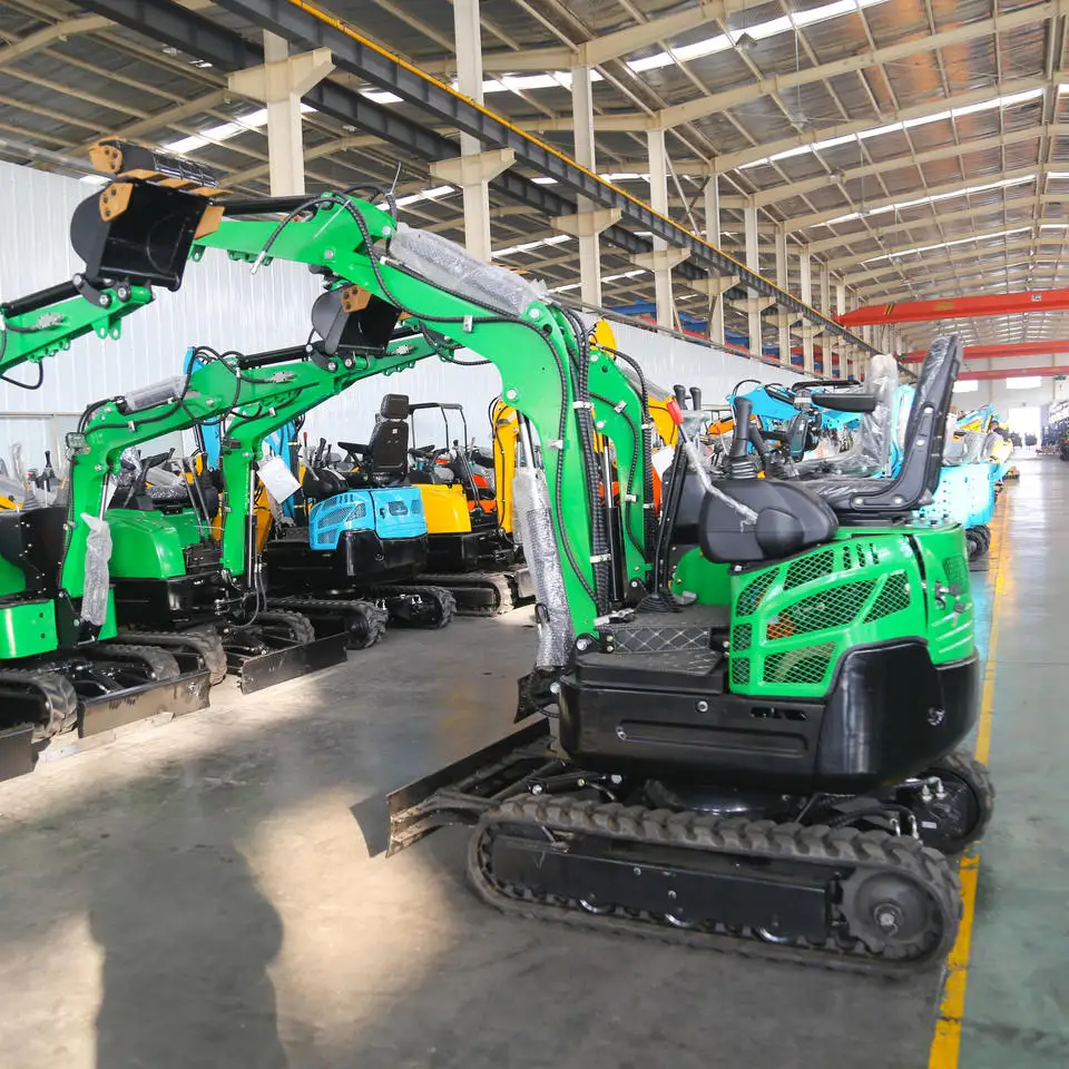 FREE SHIPPING Cheap Best 2 Ton 1 Ton Mini Excavator Mini Digger Prices Attachment Bucket 3.5 Ton Small Digger Machine Excavadora