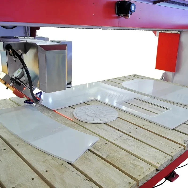 Hualong Machinery  Stone Cnc 5 Axis Stone Cutting and Engraving Machine Cnc Stone Cutting Machine China