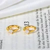 Pendientes Gold 0061 - Blanco