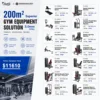 Programmes de gym noirs supérieurs