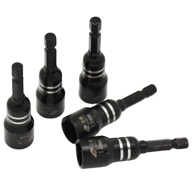 China Factory Good 8mm 65mm CRV 90degree Durable Magnetic Nut Setter