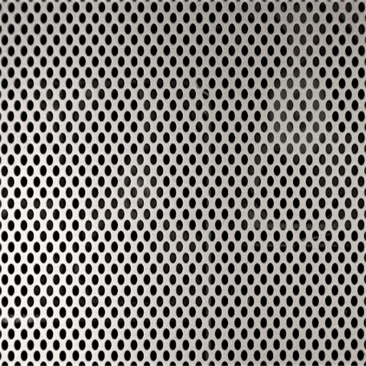 Perforated Sheet Metal Grid Steel Staggered Perforated Metal Sheet Oval ...