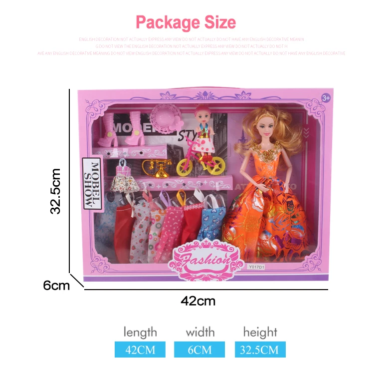 barbie set english