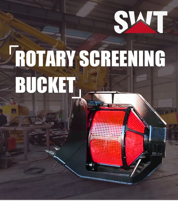screening bucket for excavators