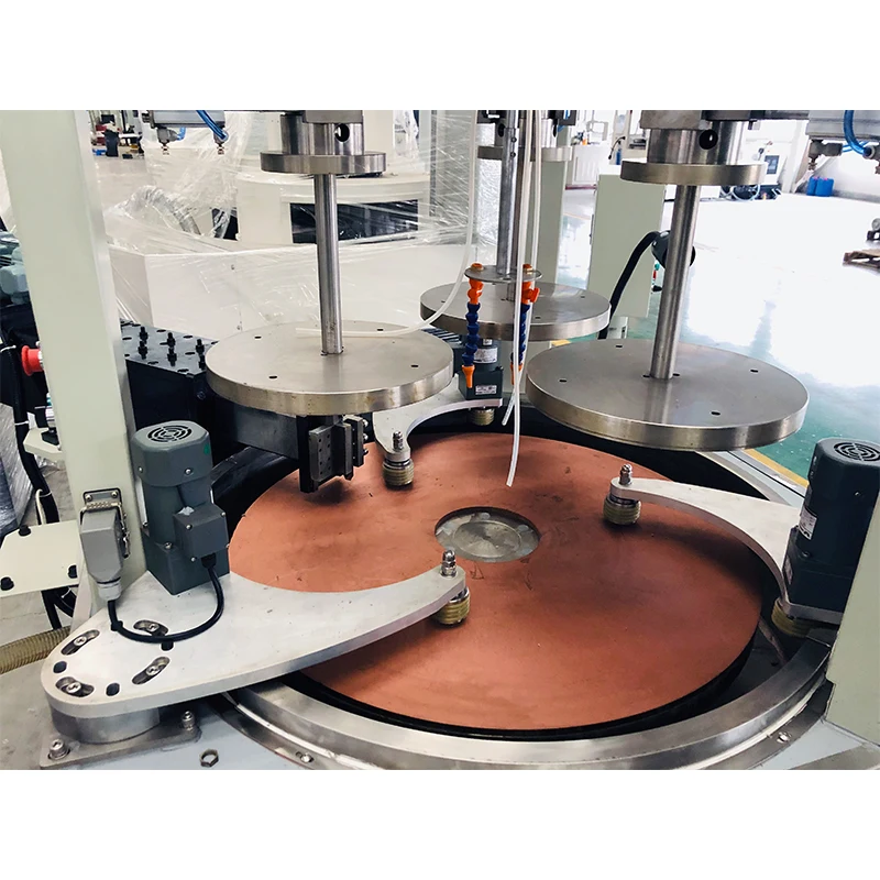 China Factory CNC Surface Lapping Grinding Polishing Silicon Carbide Wafers Precision Single Side Polishing Machine
