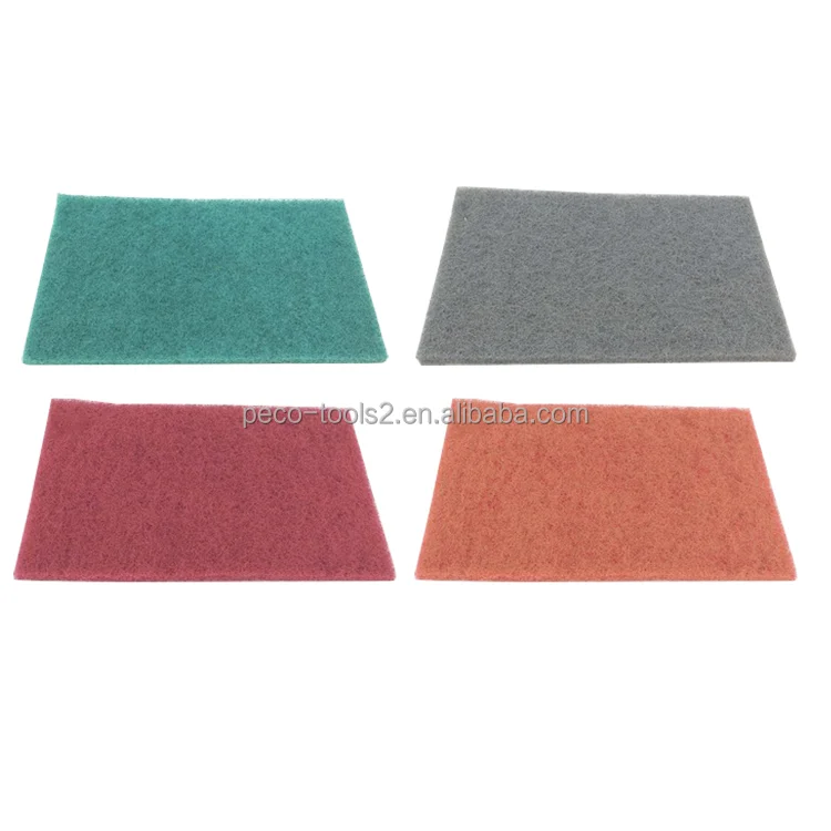 Abrasive cleaning scouring pad