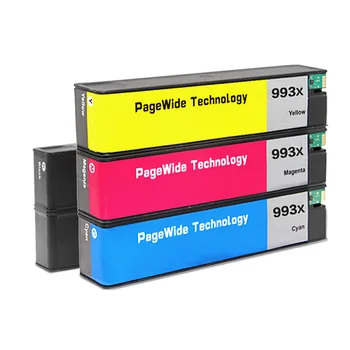 호환 가능한 HP 993X 993 잉크 카트리지 HP 페이지와이드 컬러 MFP
