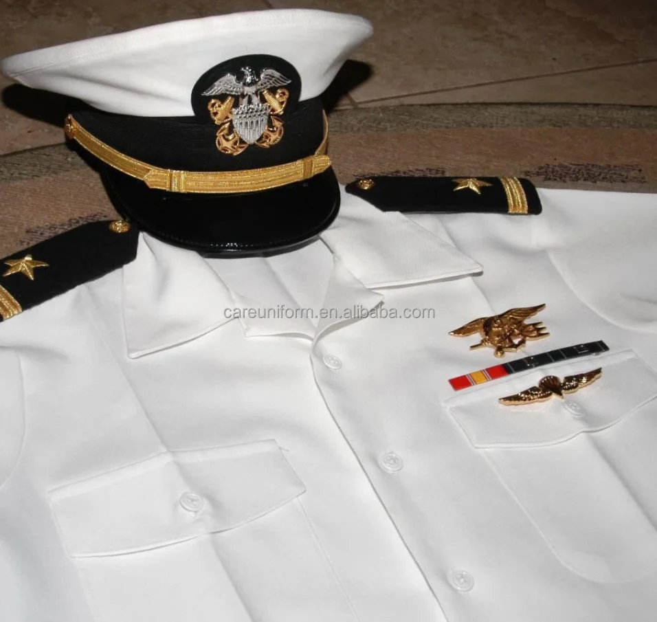navy seal white dress uniform