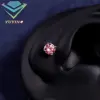 Pink daimond Earring
