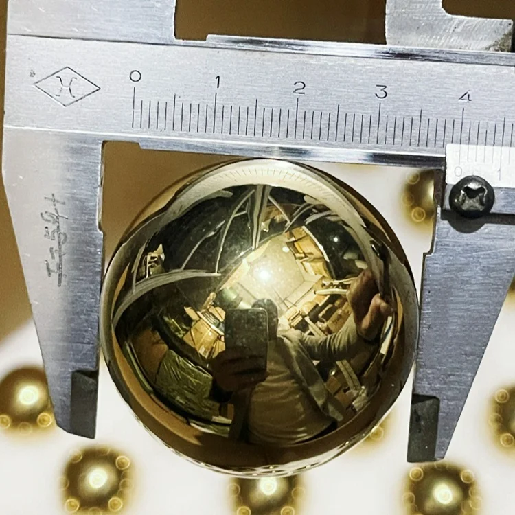 30mm 35mm 40mm 50mm 60mm 80mm Decorative round Hollow Brass Ball Sphere AISI Standard